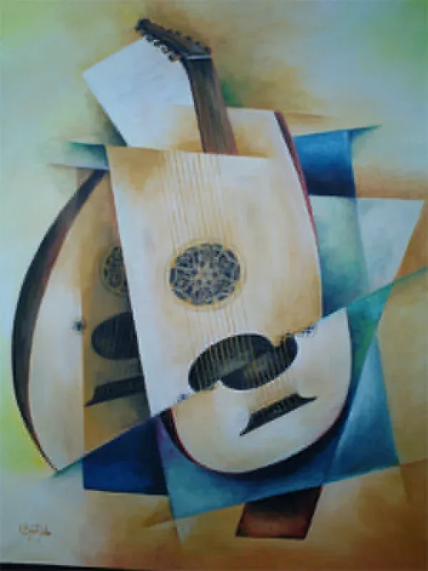 Guitar Painting — Painting & Digital Art photography by Jaan Click Media