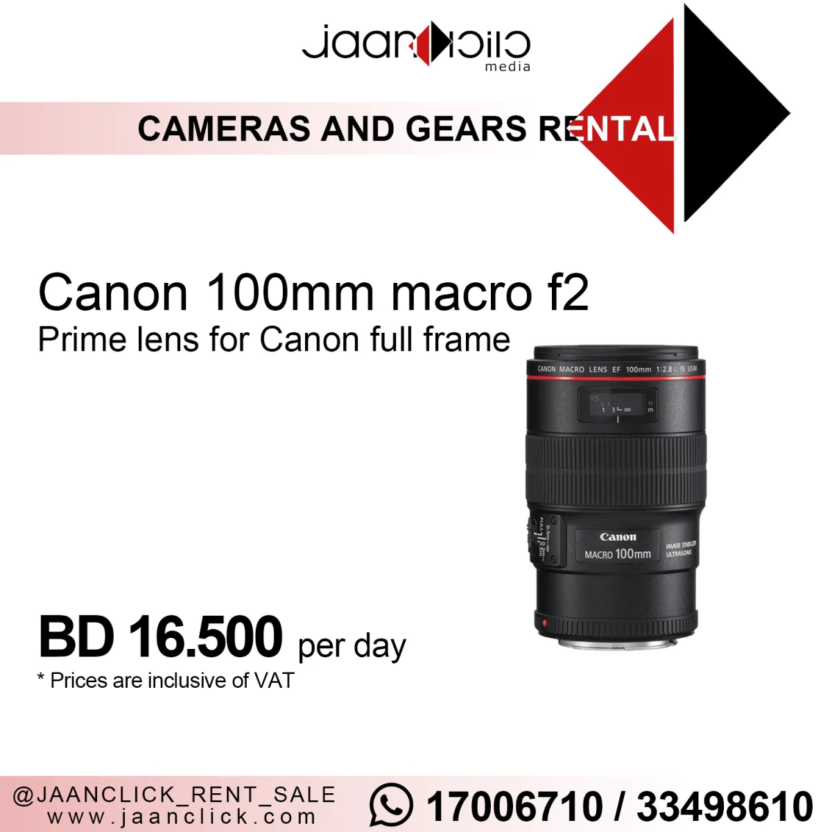 Canon 100mm Macro F2