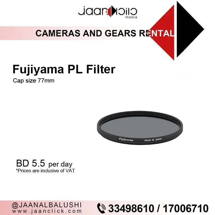 Fujiyama PL Filter 77mm