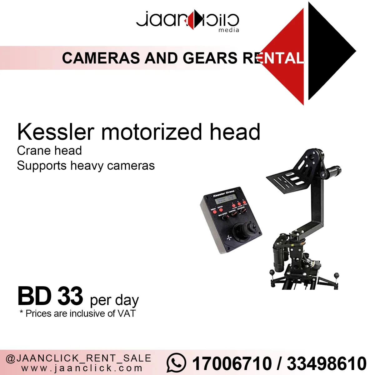 Kessler Motorized Head