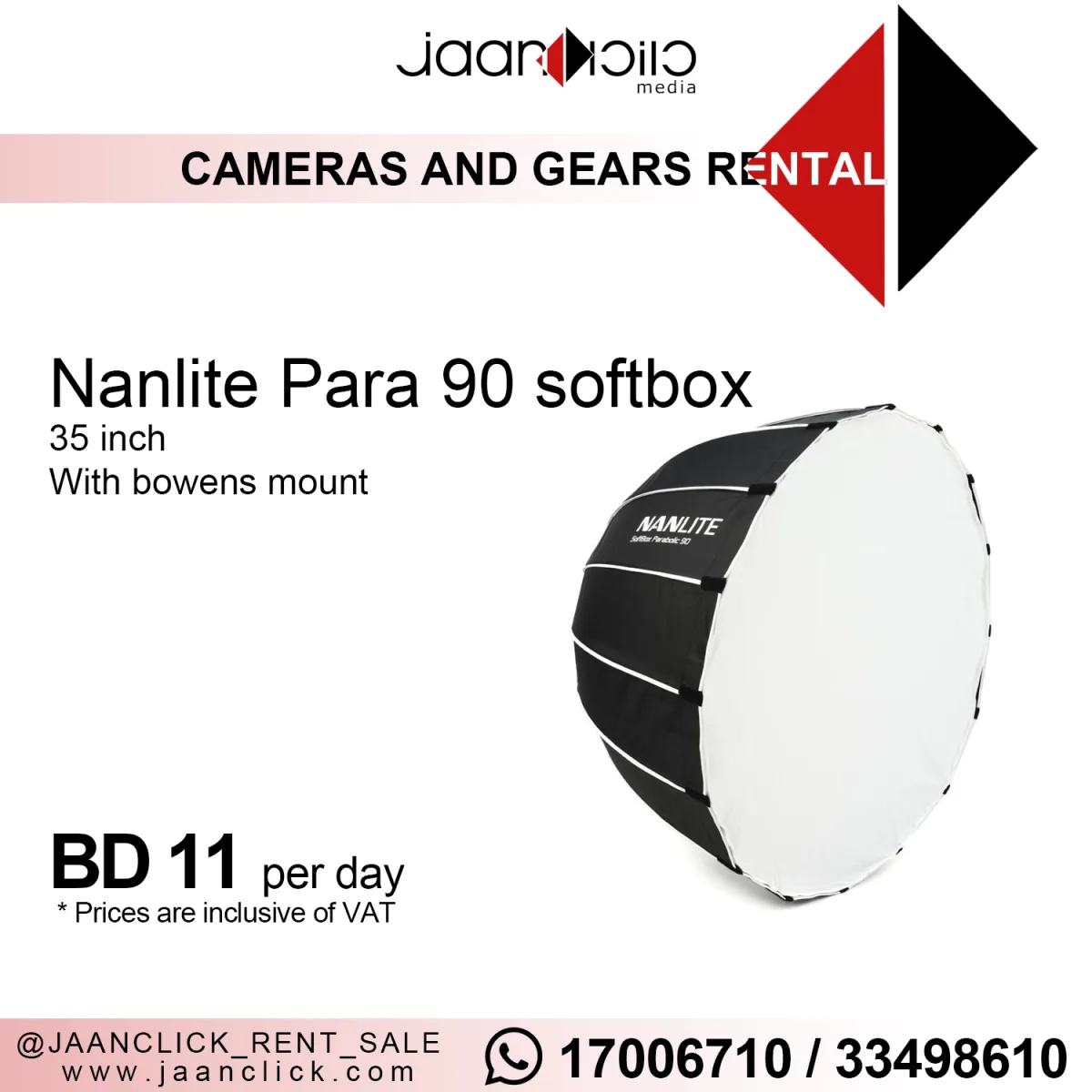 Nanlite Para 90 Softbox