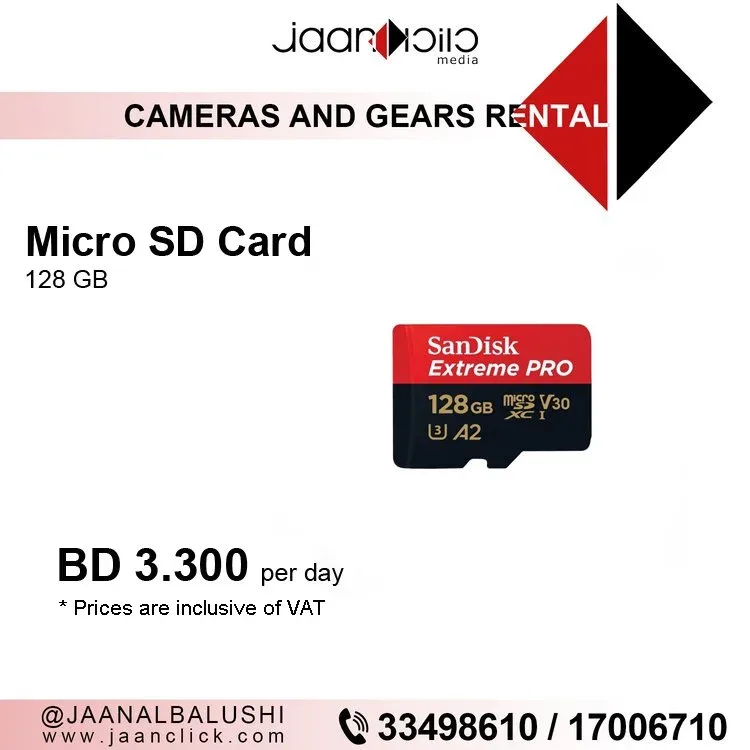 Micro SD Card 128GB