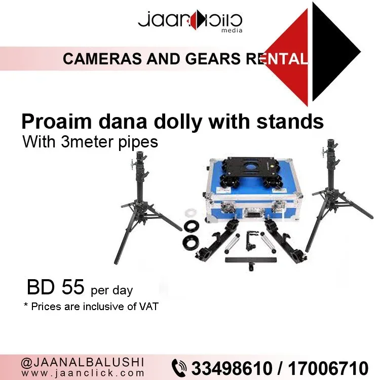 Proaim Dana Dolly With Stands