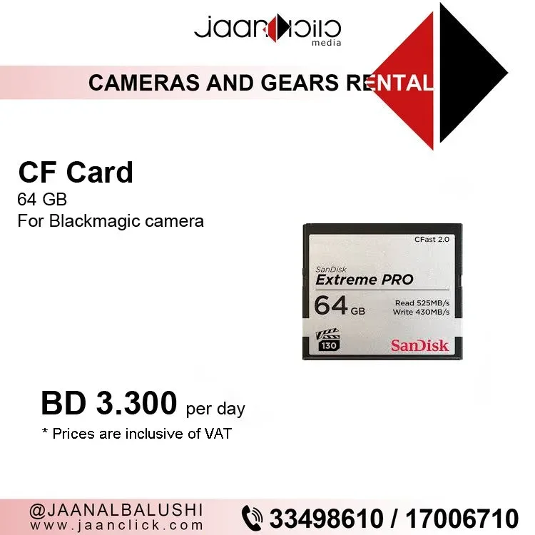 CF Card 64GB