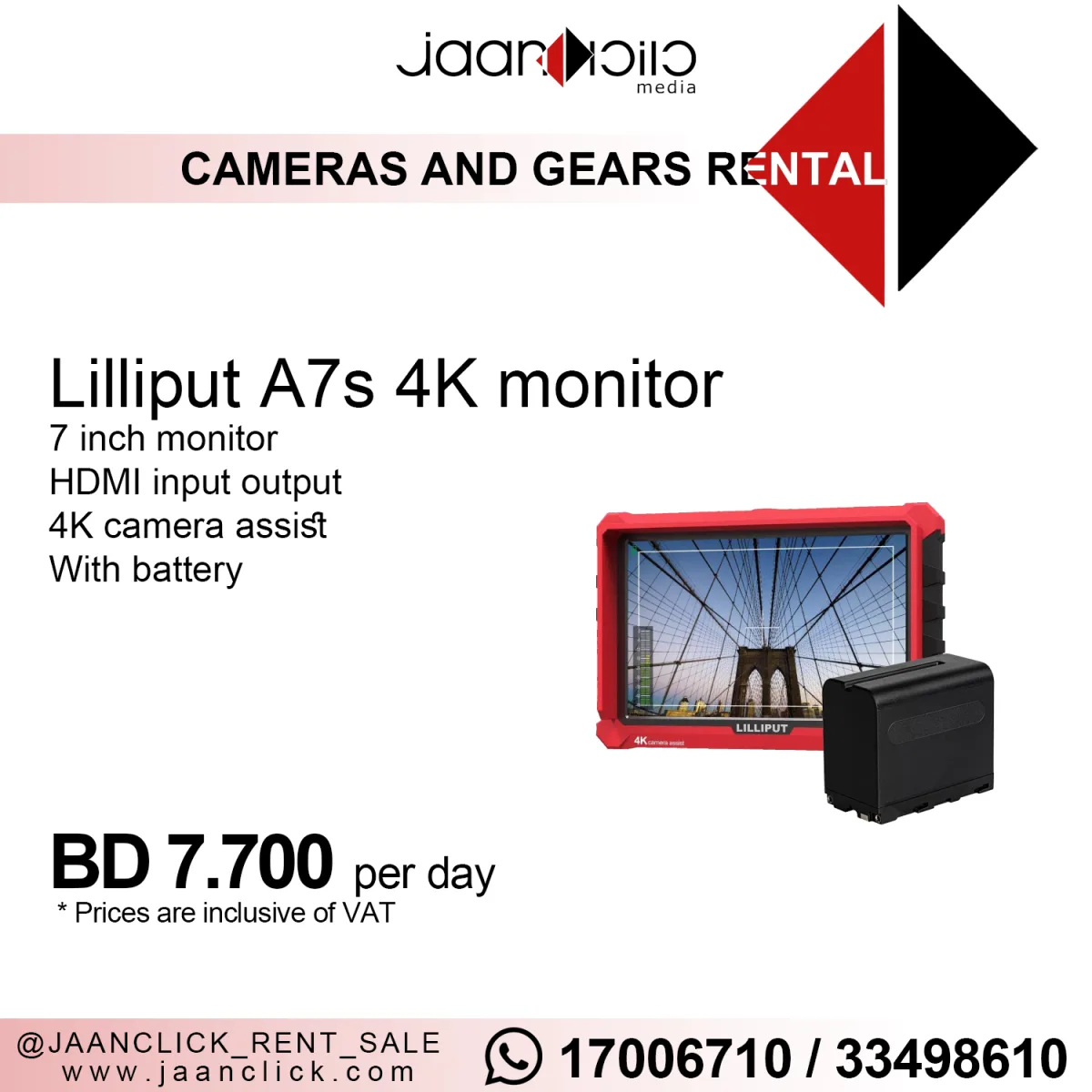 Lilliput A7s Monitor