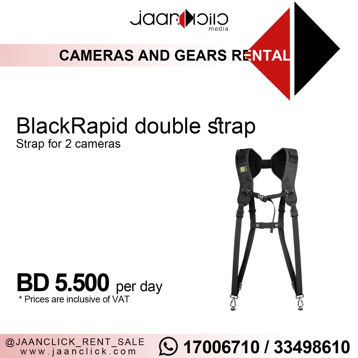 BlackRapid Double Strap