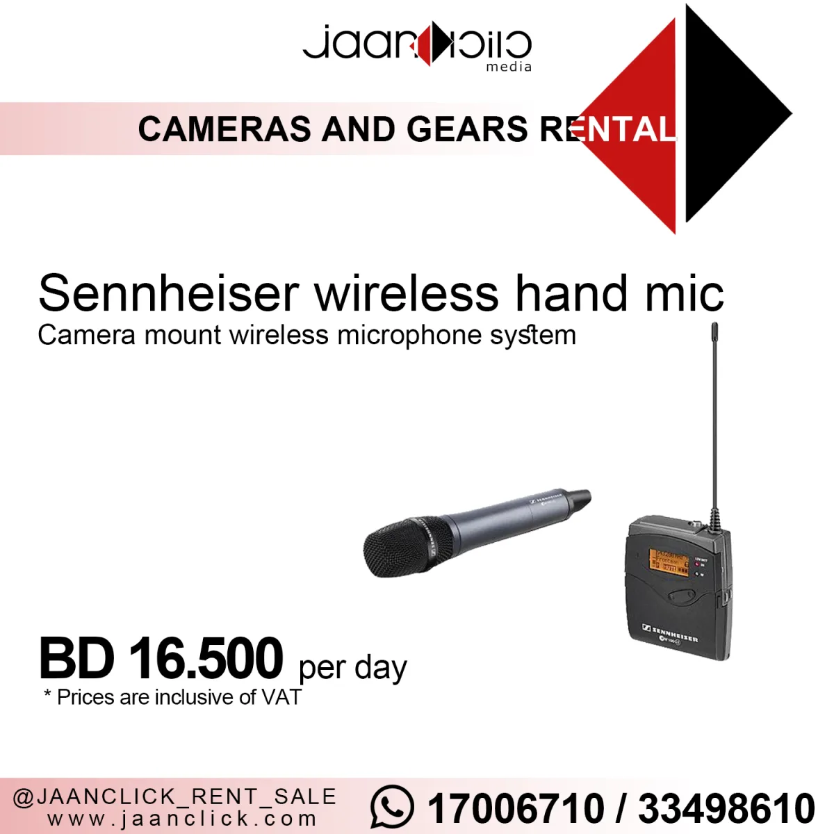 Sennheiser Wireless Hand Mic