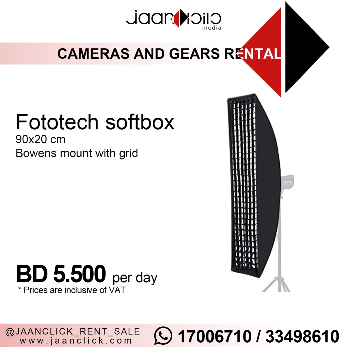Fototech 90x20cm Softbox