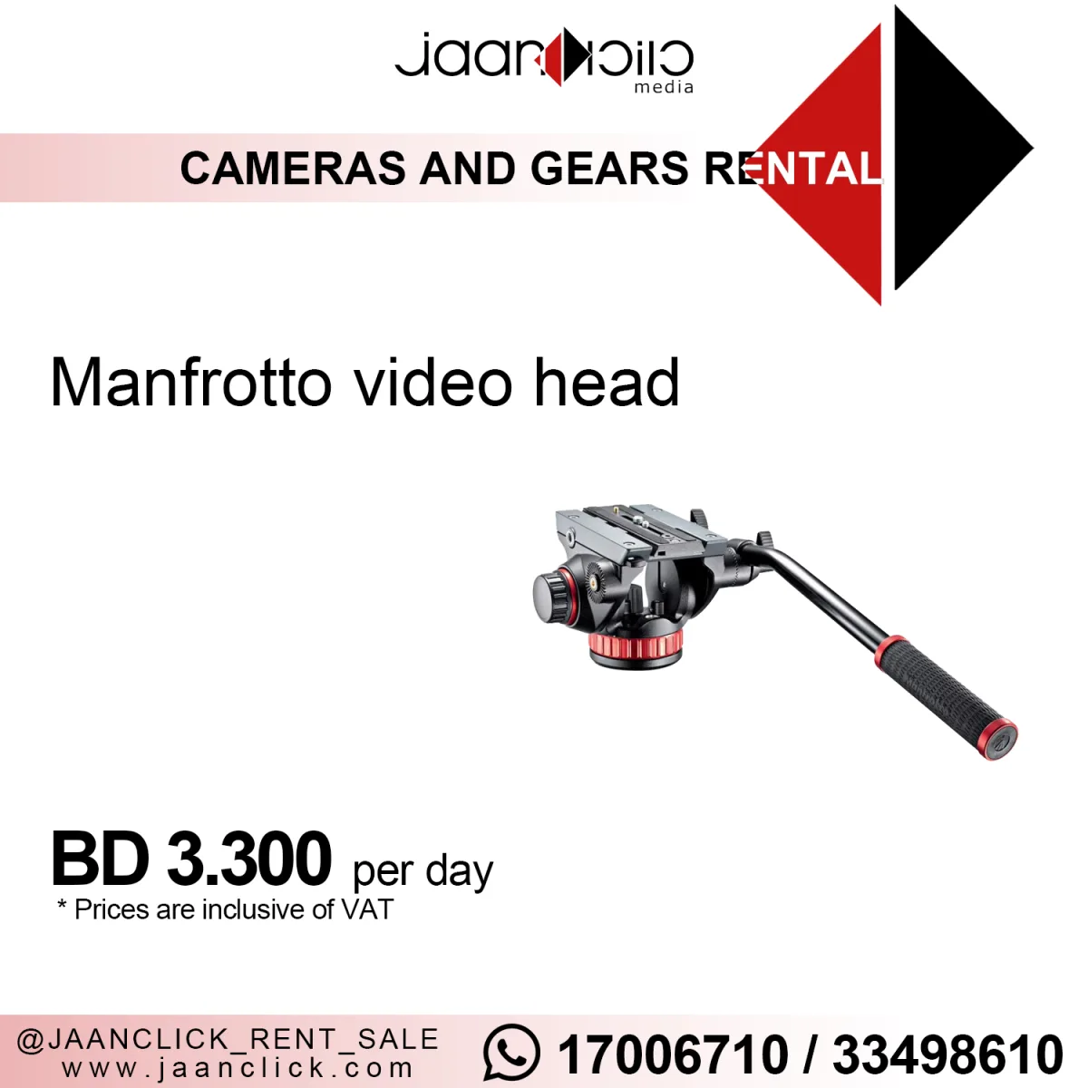 Manfrotto Video Head