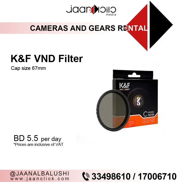 K&F VND Filter 67mm