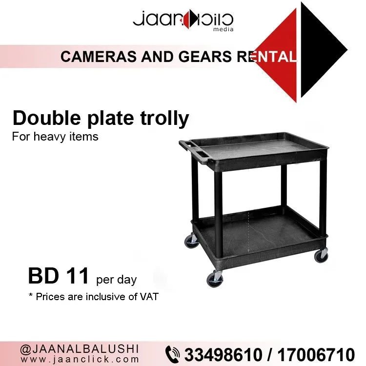 Double Plate Trolly