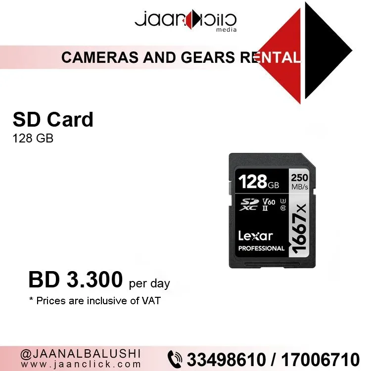 SD Card 128GB
