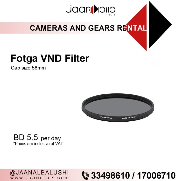 Fotga VND Filter 58