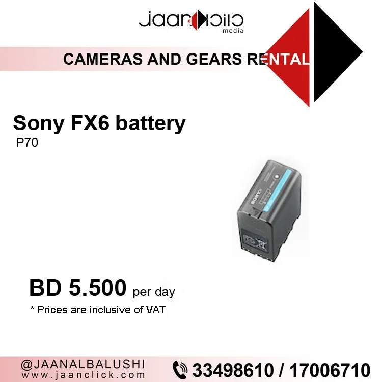 Sony FX6 Battery P70