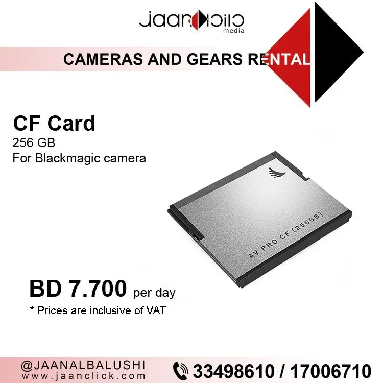 CF Card 256GB