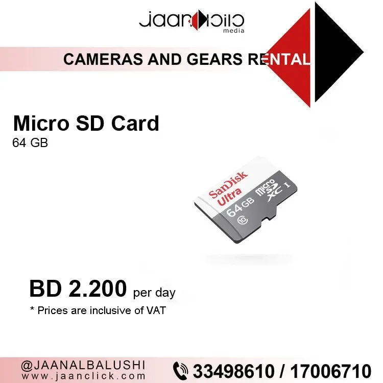 Micro SD Card 64GB