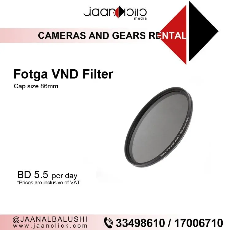 Fotga VND Filter 86mm