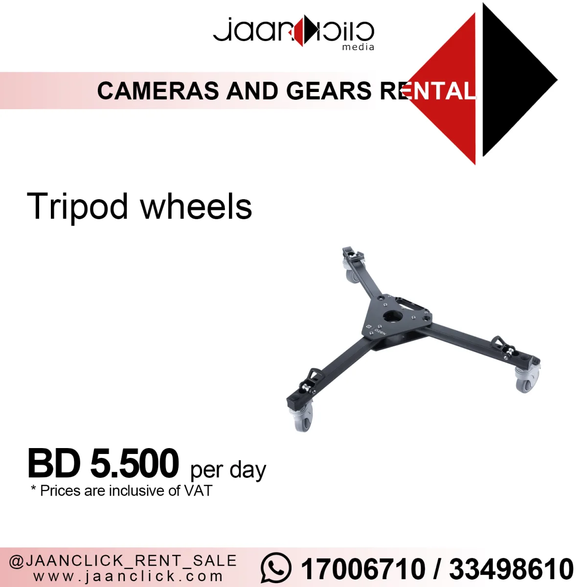 Tripod Wheels