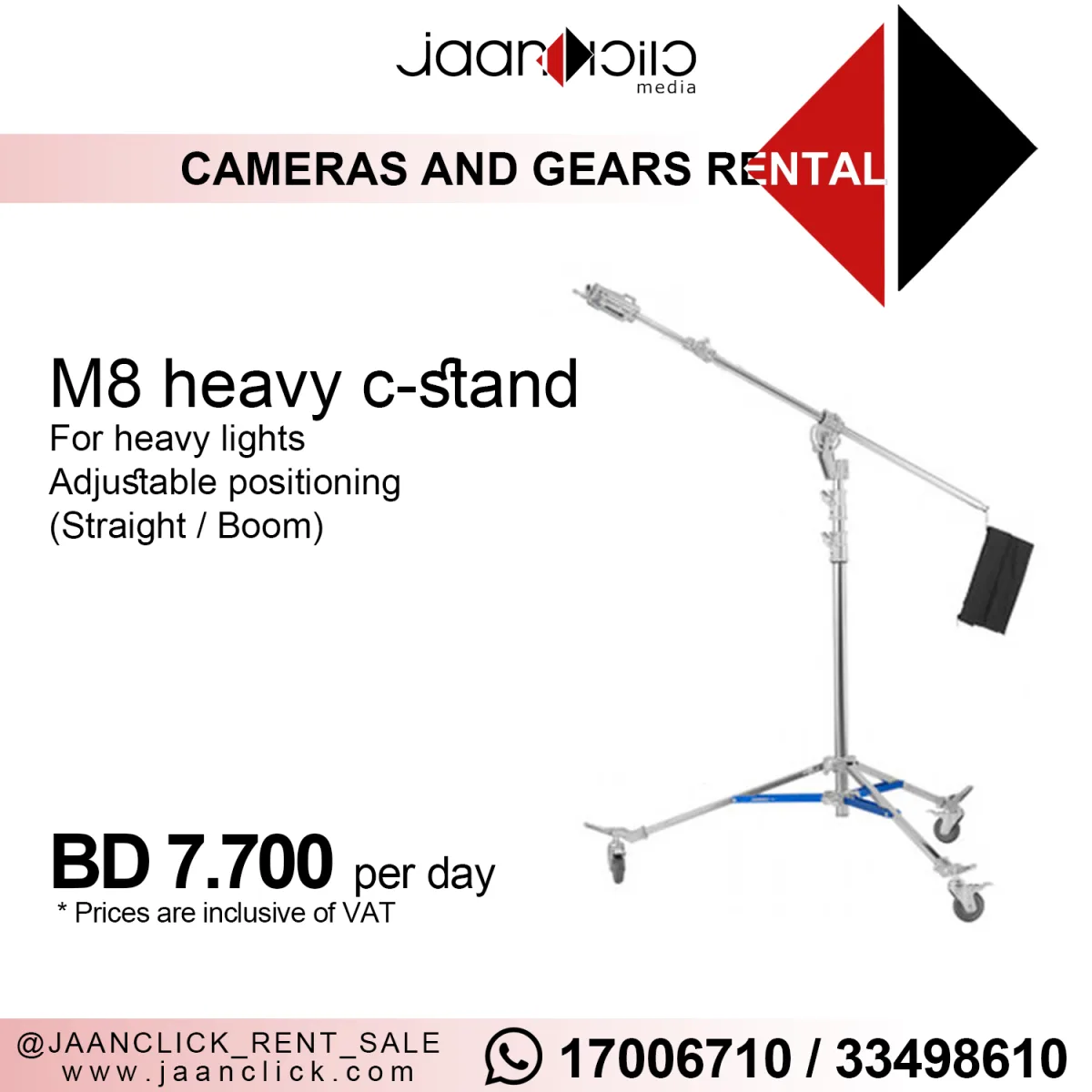 M8 Heavy C-stand