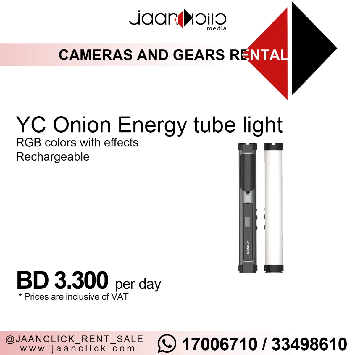YC Onion Energy Tube Light