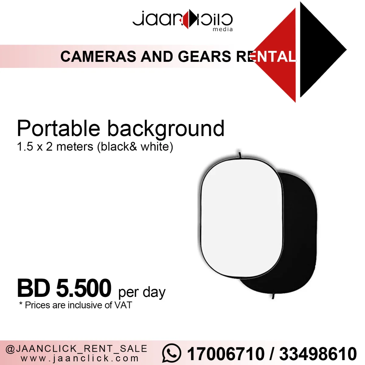 Portable B&W Background