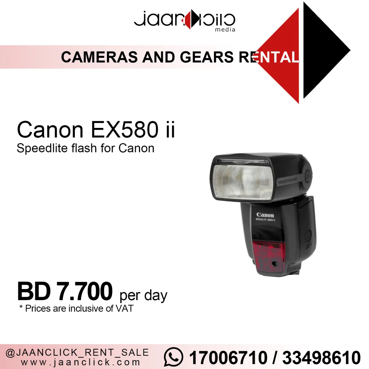 Canon EX580 Ii