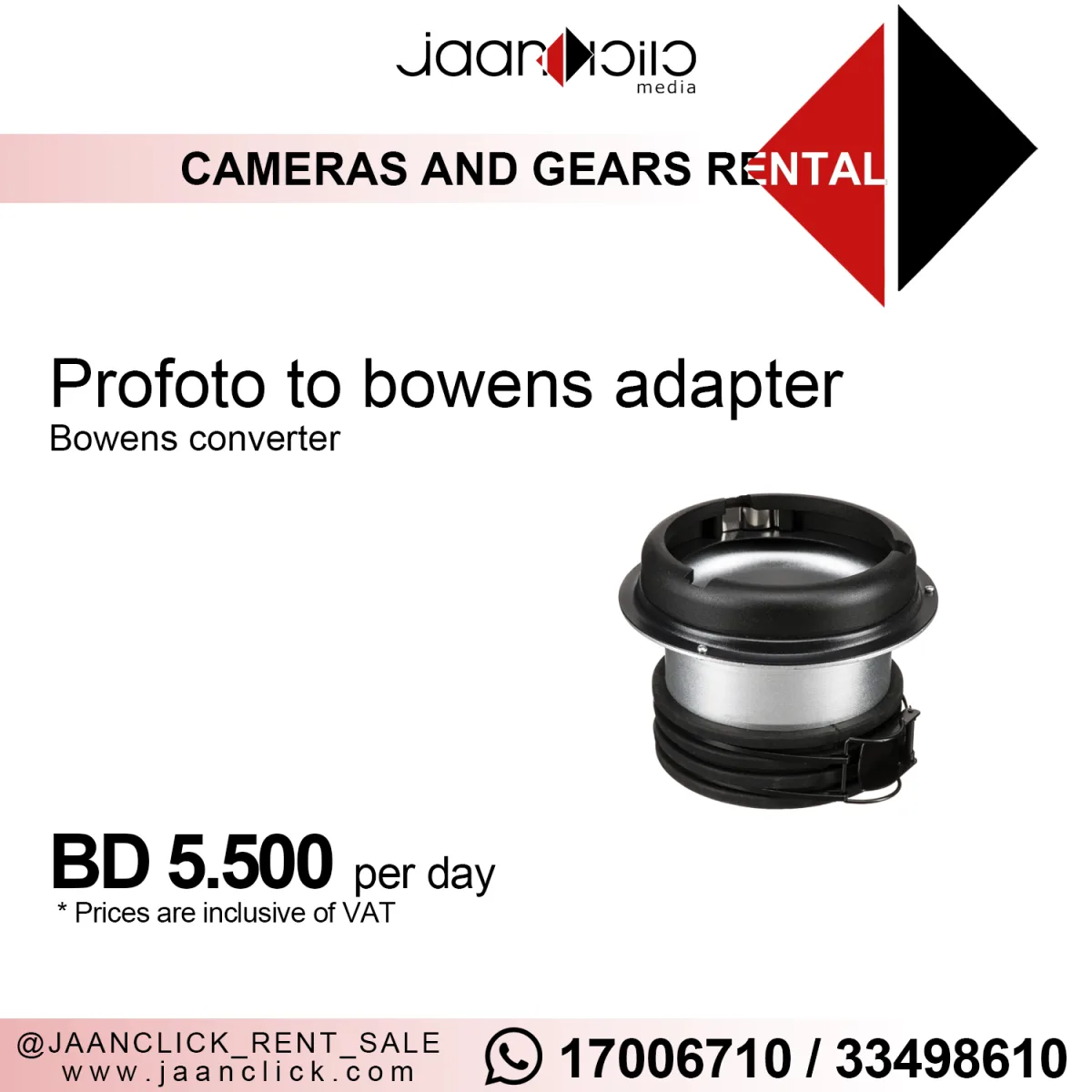 Profoto To Bowens Mount