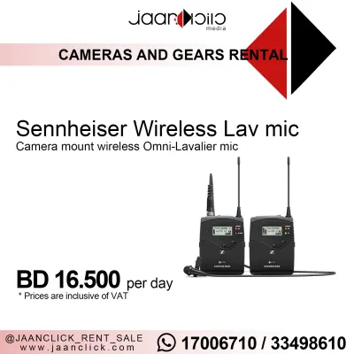 Sennheiser Wireless Lav Mic