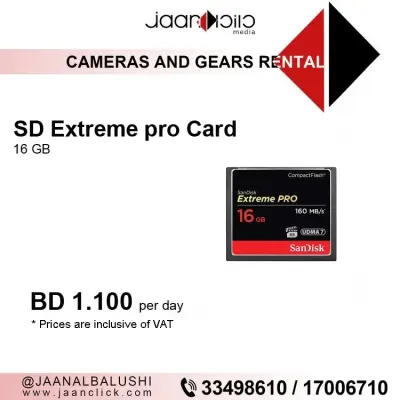 SD Extreme Pro Card