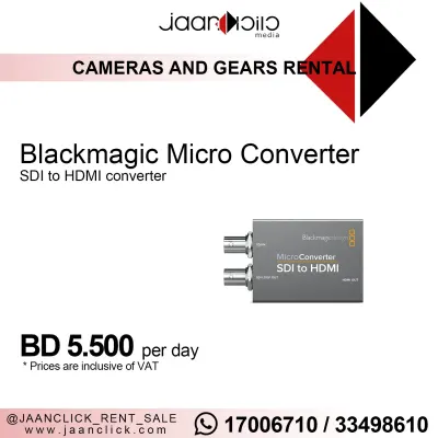 Blackmagic Micro SDI To HDMI Converter