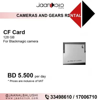 CF Card 128GB
