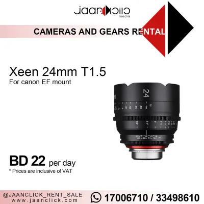 Xeen 24mm T1.5