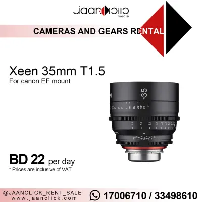 Xeen 35mm T1.5