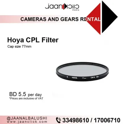 Hoya CPL Filter 77mm
