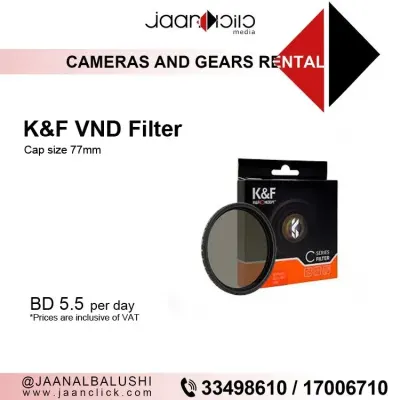 K&F VND Filter 77mm