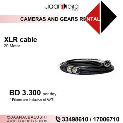 XLR Cable 20meter