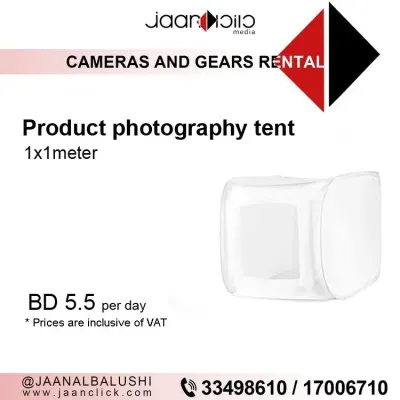 Product Photography Tent