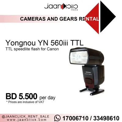 YN 560iii TTL
