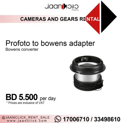 Profoto To Bowens Mount