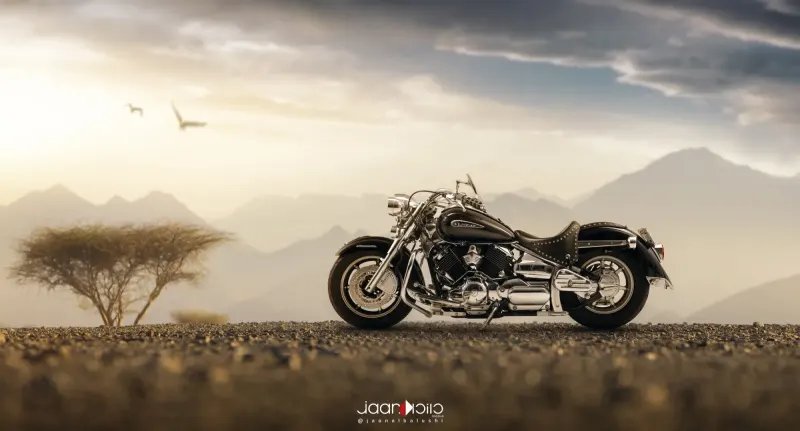 Yamaha Bika At Oman — Automotive & Cars photography by Jaan Click Media