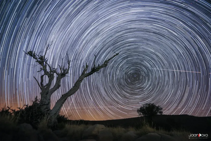 Startails Of Jabal Shams — Landscape & Cityscape photography by Jaan Click Media
