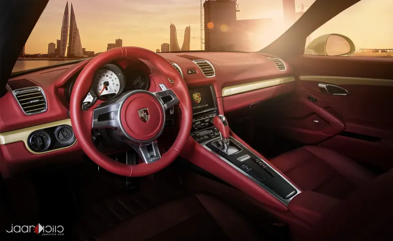 Porsche Interior — Automotive & Cars photography by Jaan Click Media