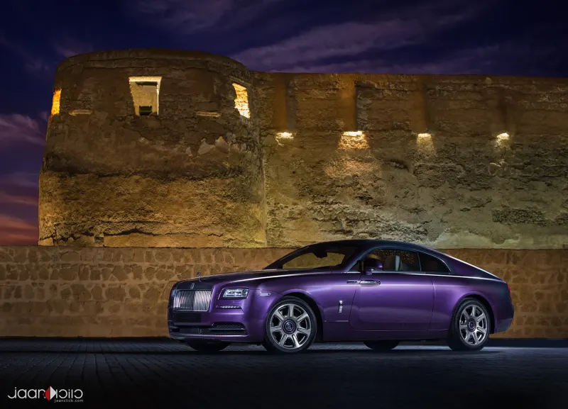 The Purple ROLLS ROYCE — Automotive & Cars photography by Jaan Click Media