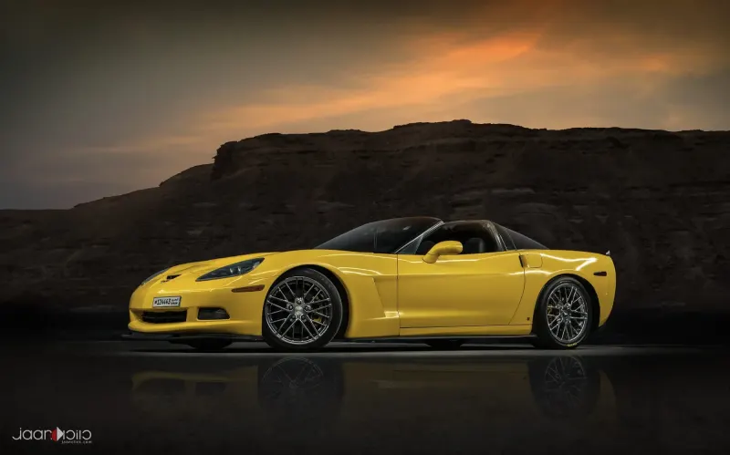 Corvette Yellow — Automotive & Cars photography by Jaan Click Media