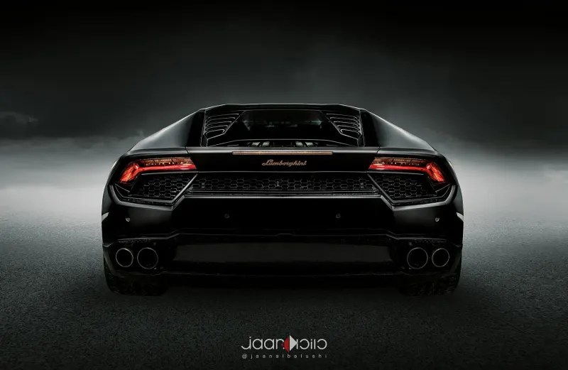 Lamborghini Huracan Black — Automotive & Cars photography by Jaan Click Media